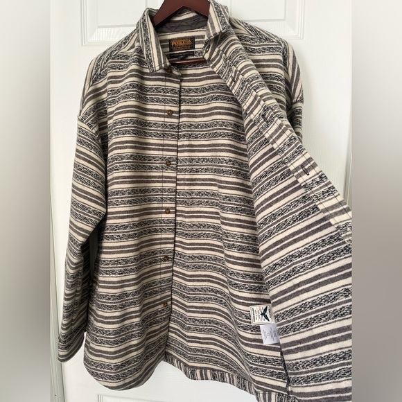 Men’s Pendleton 100% Virgin Wool Board Shirt | Size Medium - Picture 4 of 9